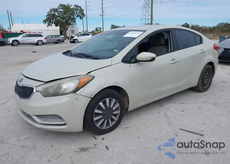2014 Kia Forte Lx from USA, damaged, VIN KNAFK4A67E5193334